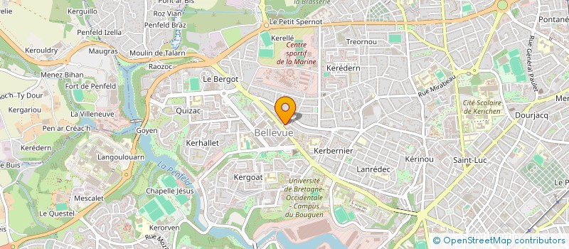 localisation de l'entreprise MADAME LAETITIA ESPITALIER à BREST