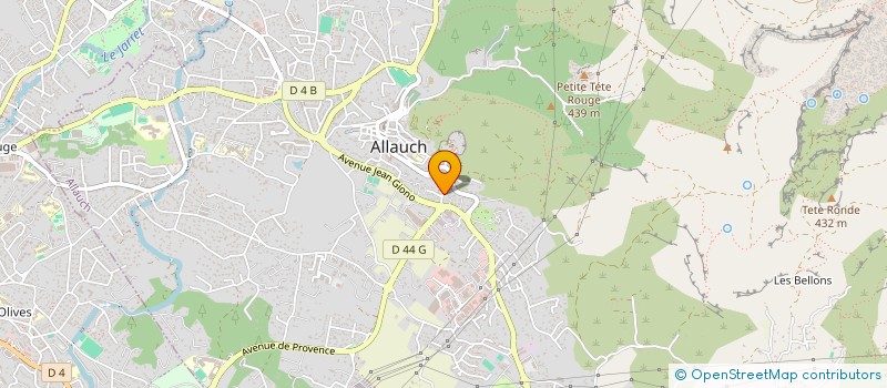 localisation de l'entreprise MADAME LAETITIA FALZON à ALLAUCH