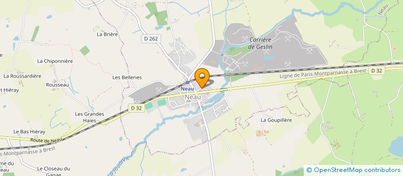 localisation de l'entreprise MADAME LAETITIA FARGETTE  NEAU