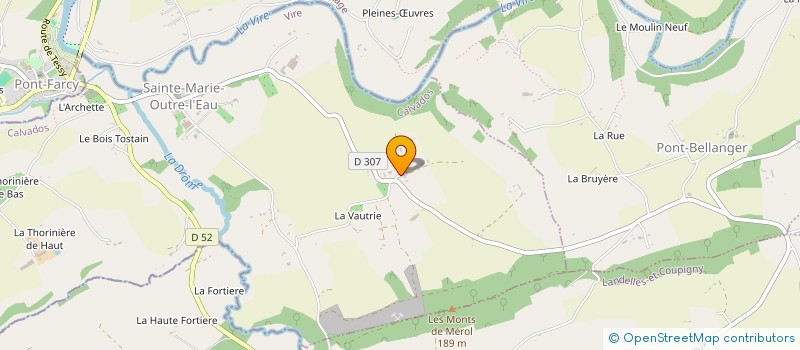 localisation de l'entreprise MADAME LAETITIA FARRIS  SAINTE-MARIE-OUTRE-L EAU