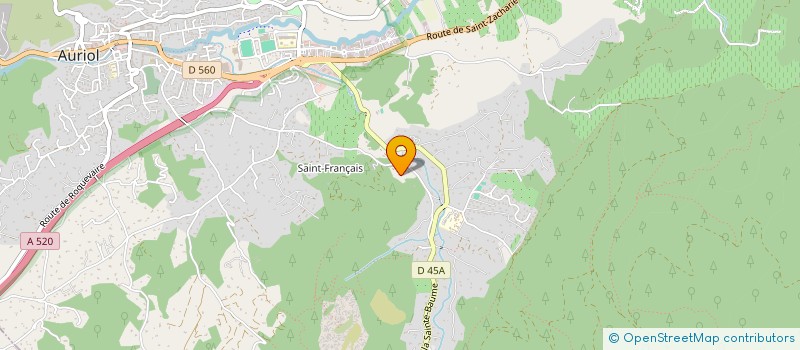 localisation de l'entreprise MADAME LAETITIA FASSETA  AURIOL