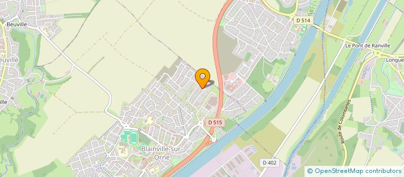 localisation de l'entreprise MADAME LAETITIA FAUTRARD  BLAINVILLE-SUR-ORNE