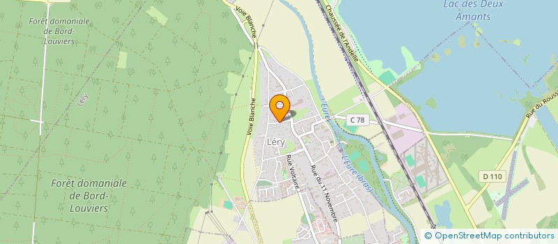 localisation de l'entreprise MADAME LAETITIA FAYOLLE  LERY