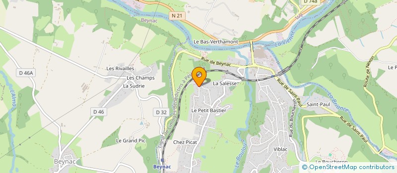 localisation de l'entreprise MADAME LAETITIA FENOLLAR  BOSMIE-L'AIGUILLE