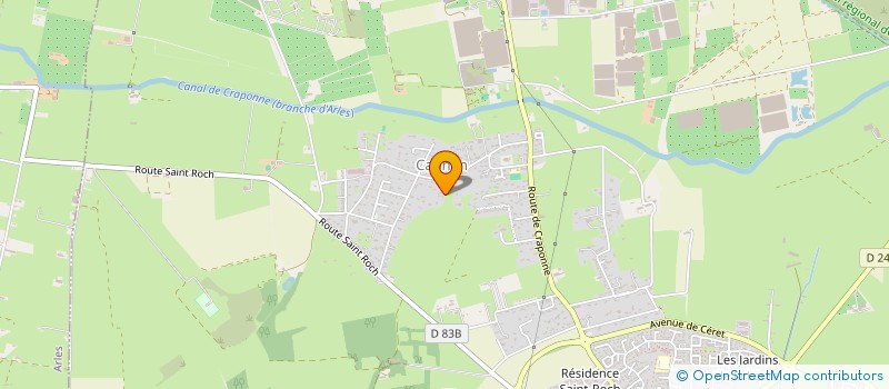 localisation de l'entreprise MADAME LAETITIA FERRARA à SAINT MARTIN DE CRAU