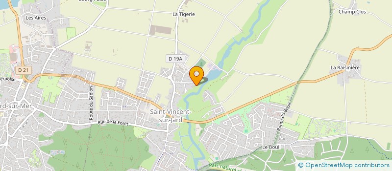 localisation de l'entreprise MADAME LAETITIA FILIPPI à SAINT-VINCENT-SUR-JARD