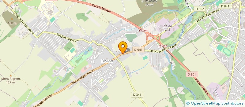 localisation de l'entreprise MADAME LAETITIA FLANT  DIVION