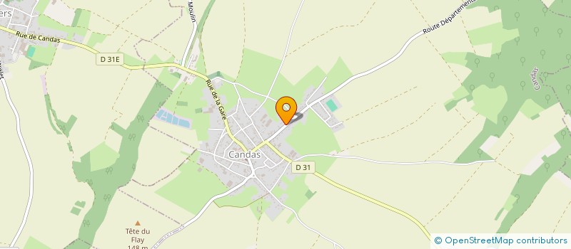 localisation de l'entreprise MADAME LAETITIA FLON  CANDAS