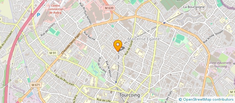 localisation de l'entreprise MADAME LAETITIA FLOREE  TOURCOING