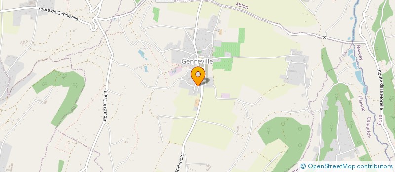 localisation de l'entreprise MADAME LAETITIA FOESSEL  GENNEVILLE