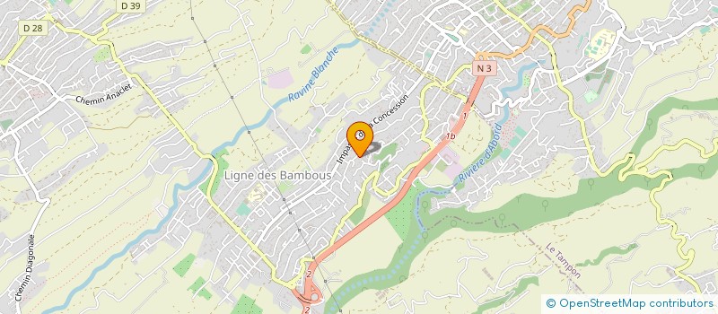 localisation de l'entreprise MADAME LAETITIA FONTAINE  SAINT-PIERRE