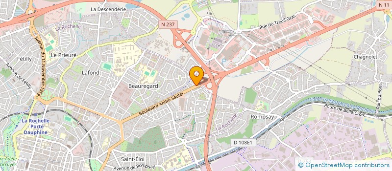 localisation de l'entreprise MADAME LAETITIA FORT  LA ROCHELLE