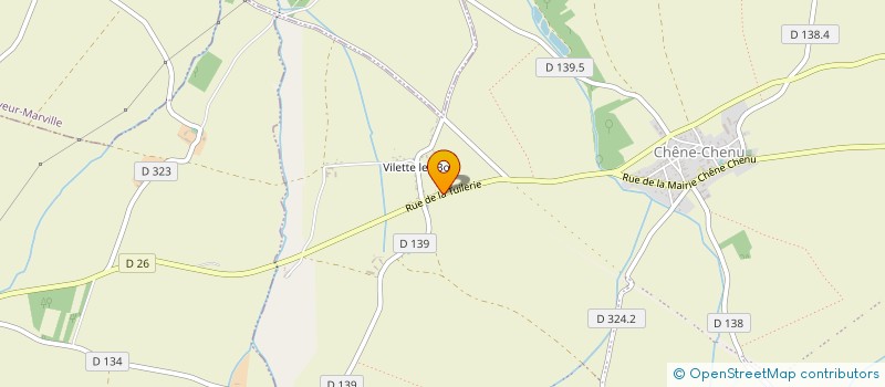 localisation de l'entreprise MADAME LAETITIA FORTIER à TREMBLAY-LES-VILLAGES