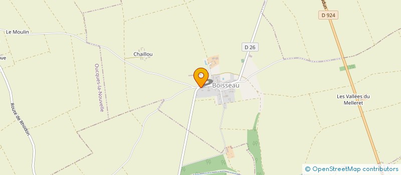 localisation de l'entreprise MADAME LAETITIA FOURNIER  BOISSEAU