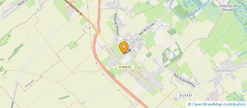 localisation de l'entreprise MADAME LAETITIA FOURNIER  TILQUES