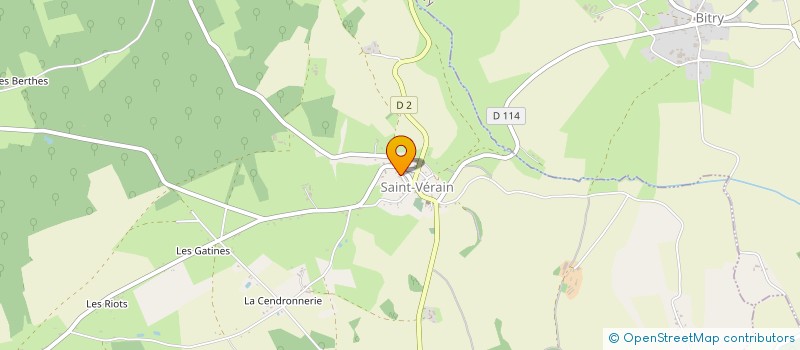 localisation de l'entreprise MADAME LAETITIA FRADIN à SAINT-VERAIN