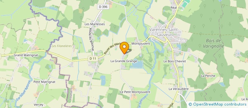 localisation de l'entreprise MADAME LAETITIA FRANCOISE DUVERNAY à VARENNES-SAINT-SAUVEUR