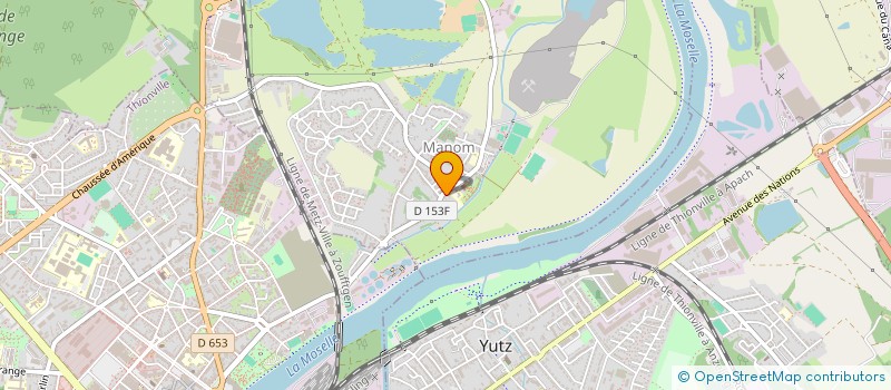 localisation de l'entreprise MADAME LAETITIA FREDERICH  MANOM