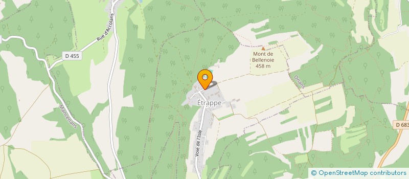 localisation de l'entreprise MADAME LAETITIA FRITSCH  ETRAPPE