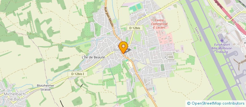 localisation de l'entreprise MADAME LAETITIA FUCHS à BLOTZHEIM