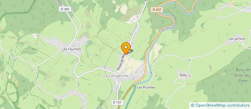 localisation de l'entreprise MADAME LAETITIA FUSIER  LA LONGEVILLE