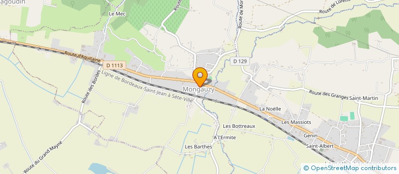 localisation de l'entreprise MADAME LAETITIA GALIN  MONGAUZY