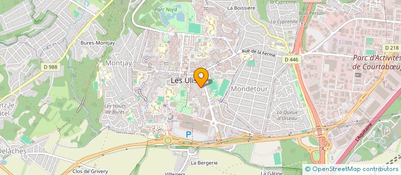 localisation de l'entreprise MADAME LAETITIA GAMBINI à LES ULIS