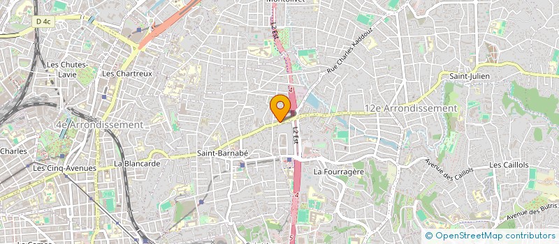localisation de l'entreprise MADAME LAETITIA GARABEDIAN à MARSEILLE