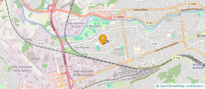 localisation de l'entreprise MADAME LAETITIA GARAGATY  BRIVE-LA-GAILLARDE