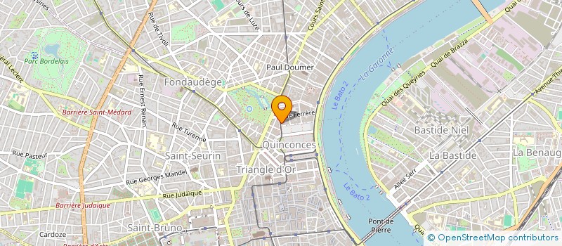 localisation de l'entreprise MADAME LAETITIA GARNAUD  BORDEAUX