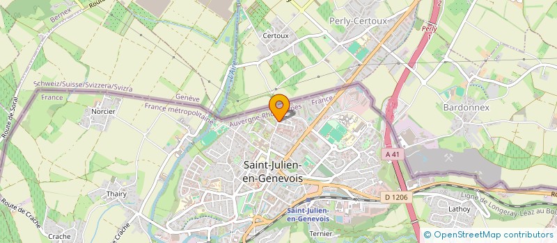 localisation de l'entreprise MADAME LAETITIA GARNIER  SAINT-JULIEN-EN-GENEVOIS