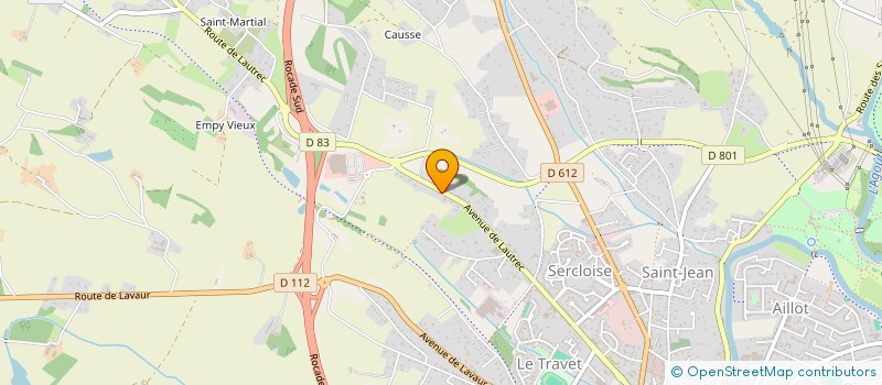 localisation de l'entreprise MADAME LAETITIA GAU à CASTRES