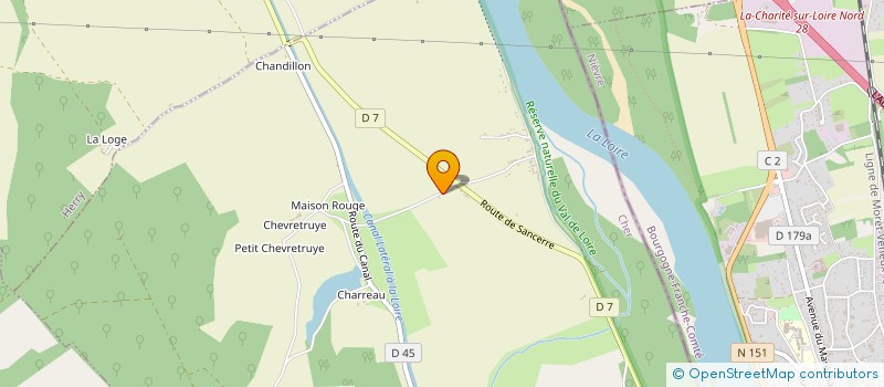 localisation de l'entreprise MADAME LAETITIA GAUCHER  LA CHAPELLE-MONTLINARD