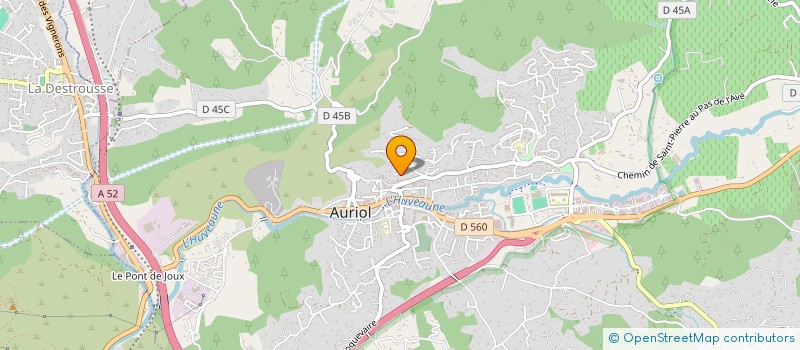 localisation de l'entreprise MADAME LAETITIA GAUTIER à AURIOL