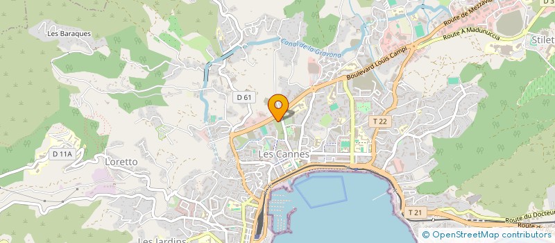 localisation de l'entreprise MADAME LAETITIA GAUTRON à AJACCIO