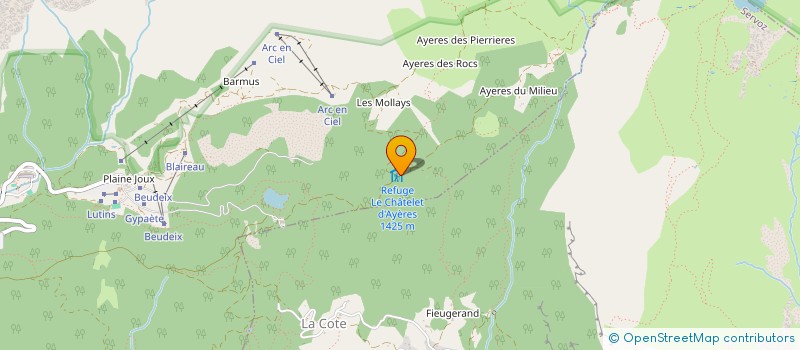 localisation de l'entreprise MADAME LAETITIA GAYET à PASSY