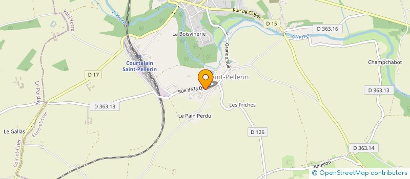 localisation de l'entreprise MADAME LAETITIA GENDRON à VALD'YERRE