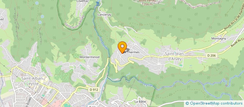 localisation de l'entreprise MADAME LAETITIA GENIN  LES DESERTS