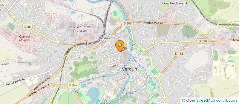 localisation de l'entreprise MADAME LAETITIA GERVASI à VERDUN