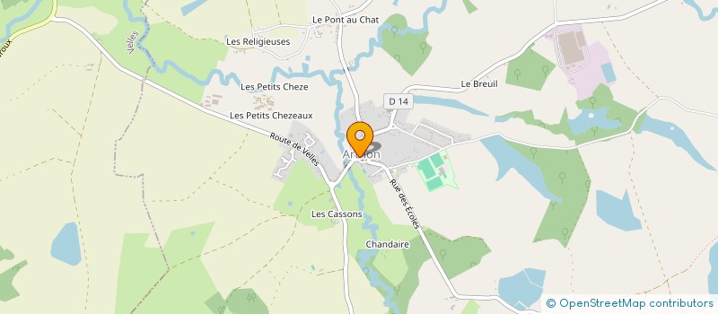 localisation de l'entreprise MADAME LAETITIA GIRARD à ARTHON