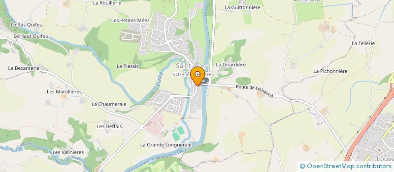 localisation de l'entreprise MADAME LAETITIA GIRAULT  SAINT-JEAN-SUR-MAYENNE