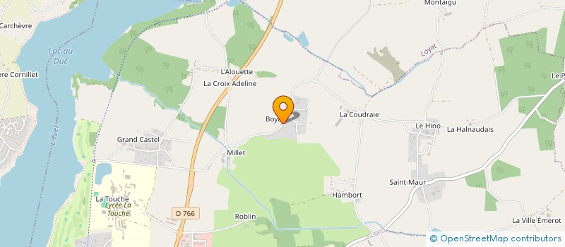 localisation de l'entreprise MADAME LAETITIA GODIN  PLOERMEL