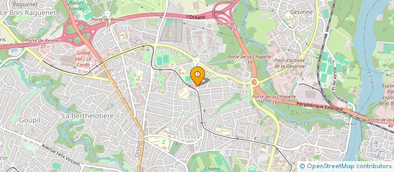 localisation de l'entreprise MADAME LAETITIA GOEURY à NANTES