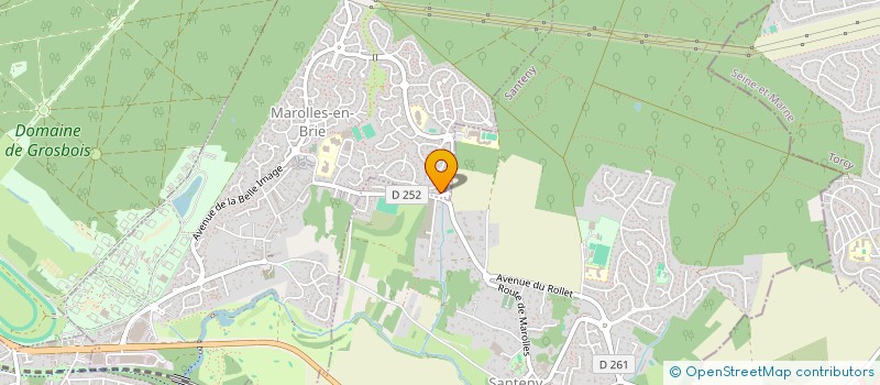 localisation de l'entreprise MADAME LAETITIA GONCALVES  MAROLLES-EN-BRIE