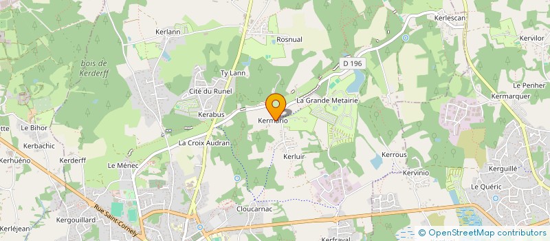 localisation de l'entreprise MADAME LAETITIA GOUJON à CARNAC