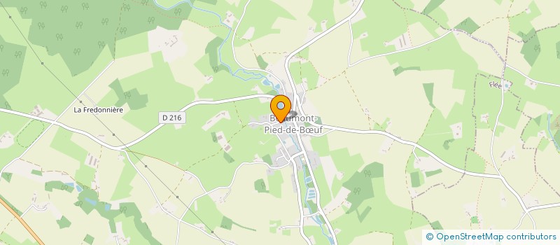 localisation de l'entreprise MADAME LAETITIA GRANGER  BEAUMONT-PIED-DE-BUF