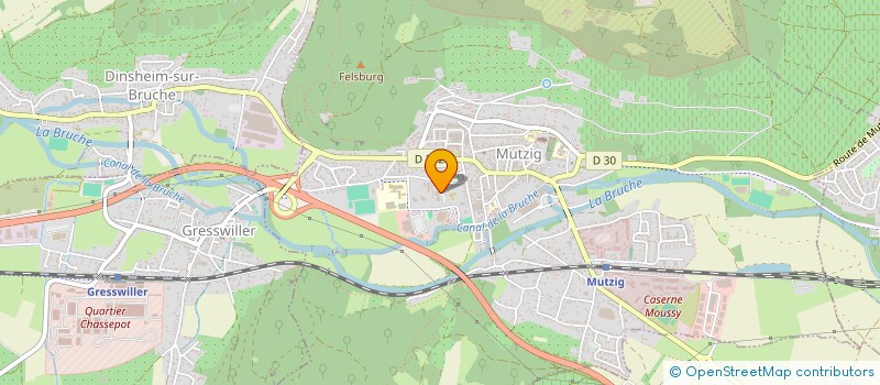 localisation de l'entreprise MADAME LAETITIA GRASSER  MUTZIG