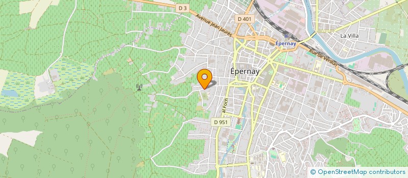 localisation de l'entreprise MADAME LAETITIA GRAUX  EPERNAY