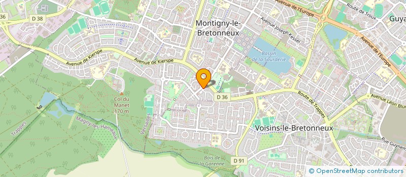 localisation de l'entreprise MADAME LAETITIA GREMONT à MONTIGNY-LE-BRETONNEUX
