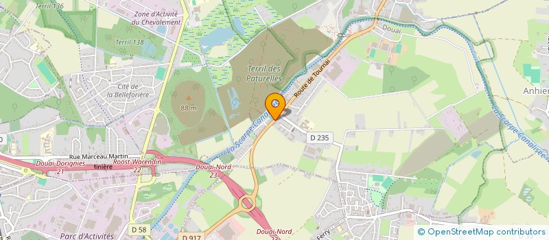 localisation de l'entreprise MADAME LAETITIA GROS  DOUAI